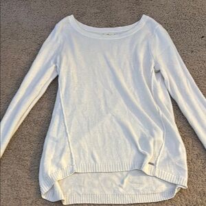 White Long Sleeve Sweater